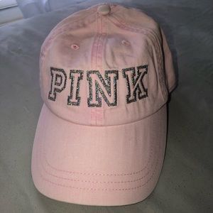 Vs pink baseball hat